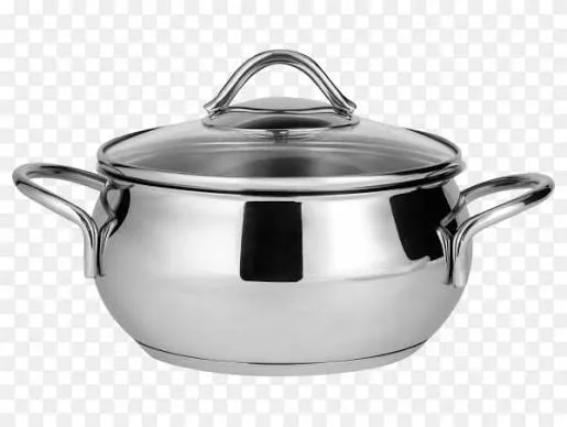 Stainless steel saucepot (or belly casserole / handi) designed for everyday home cooking and serving